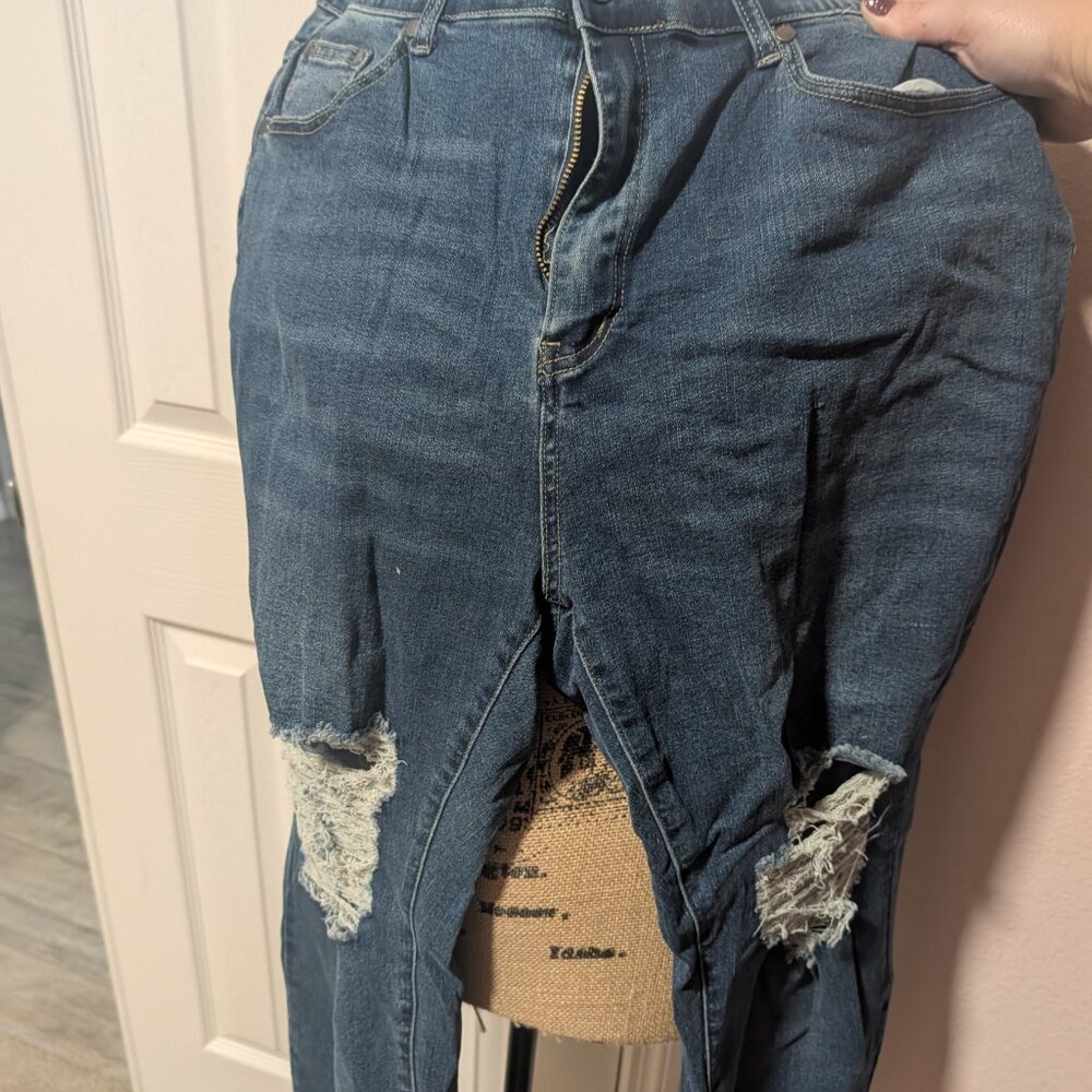 Bloomchic Ripped Jeggings - Picture 3 of 3